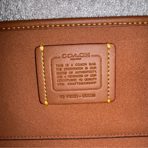 Coach Empire Carryall Bag 34 Merlot NWT - Picture 5 of 8